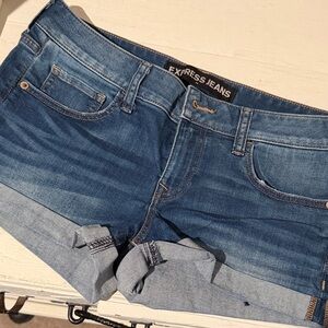 Express Denim Shorts